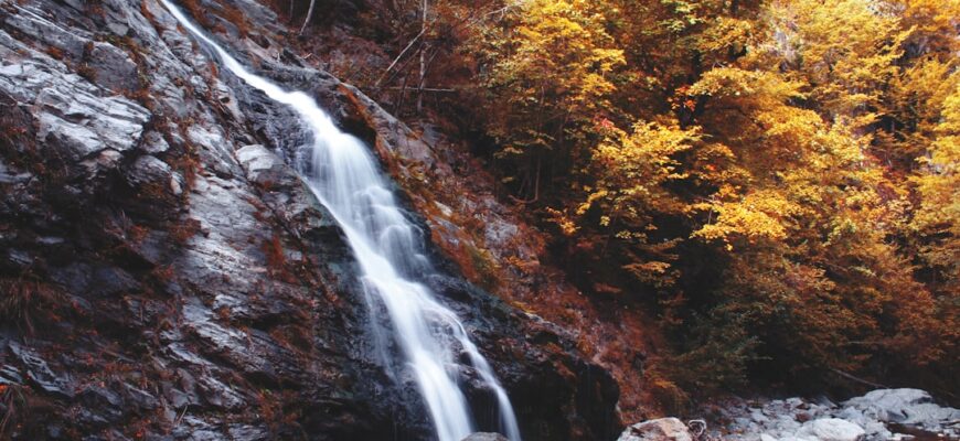 Photo waterfalls Carpathians